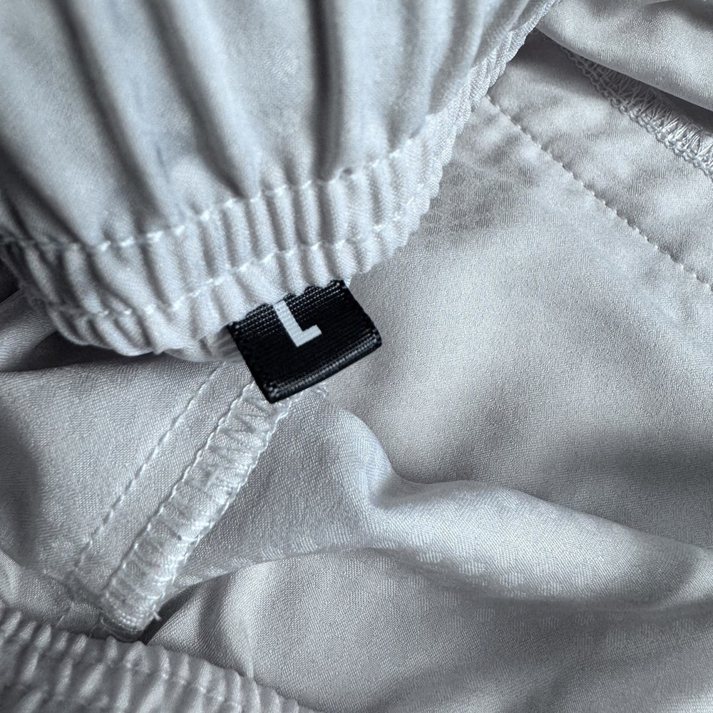 Legends Gym Performance Short Men L Marble 7" Linerless White Running Active - Picture 7 of 7
